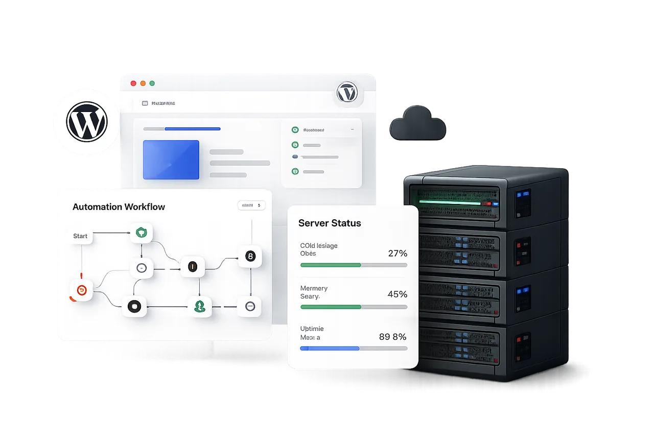 Web development, automation and server infrastructure